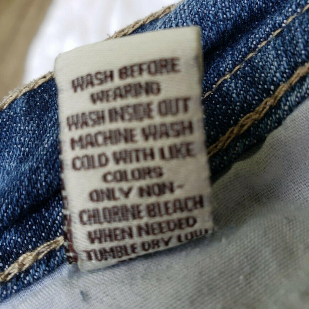Hot Kiss Cici Cutoff Blue Jean Shorts Sz 7 / 29″ W - Picture 9 of 10